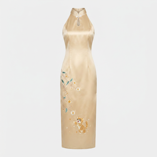 Amber Cat Floral